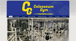 Desktop Screenshot of colosseumgym.gr